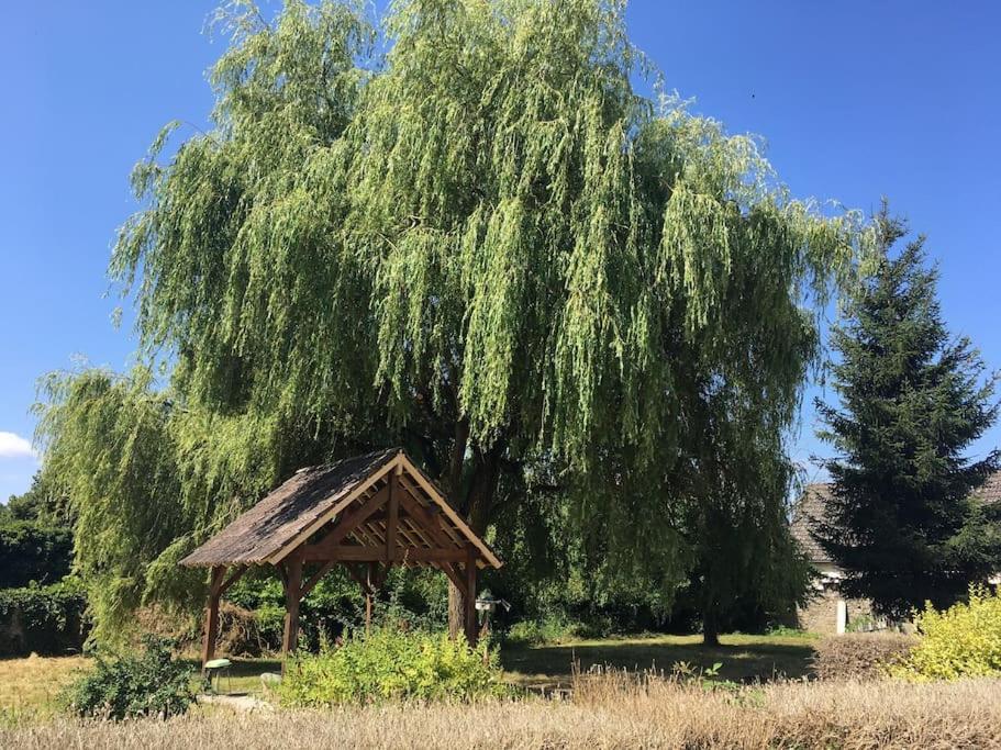 Charmant T2 au 1er dans résidence avec parc arboré Saint-Pierre-le-Moûtier Esterno foto